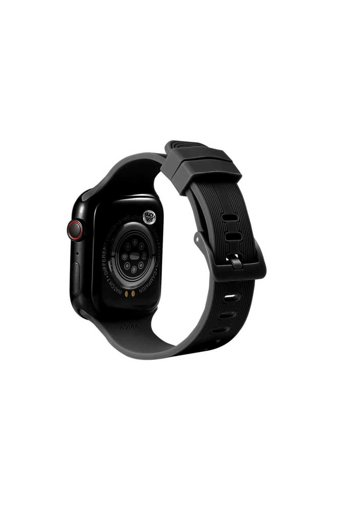 Watch Ultra 49mm Kordon KRD-23 Uyumlu Strap Kayış CLO- Kırmızı