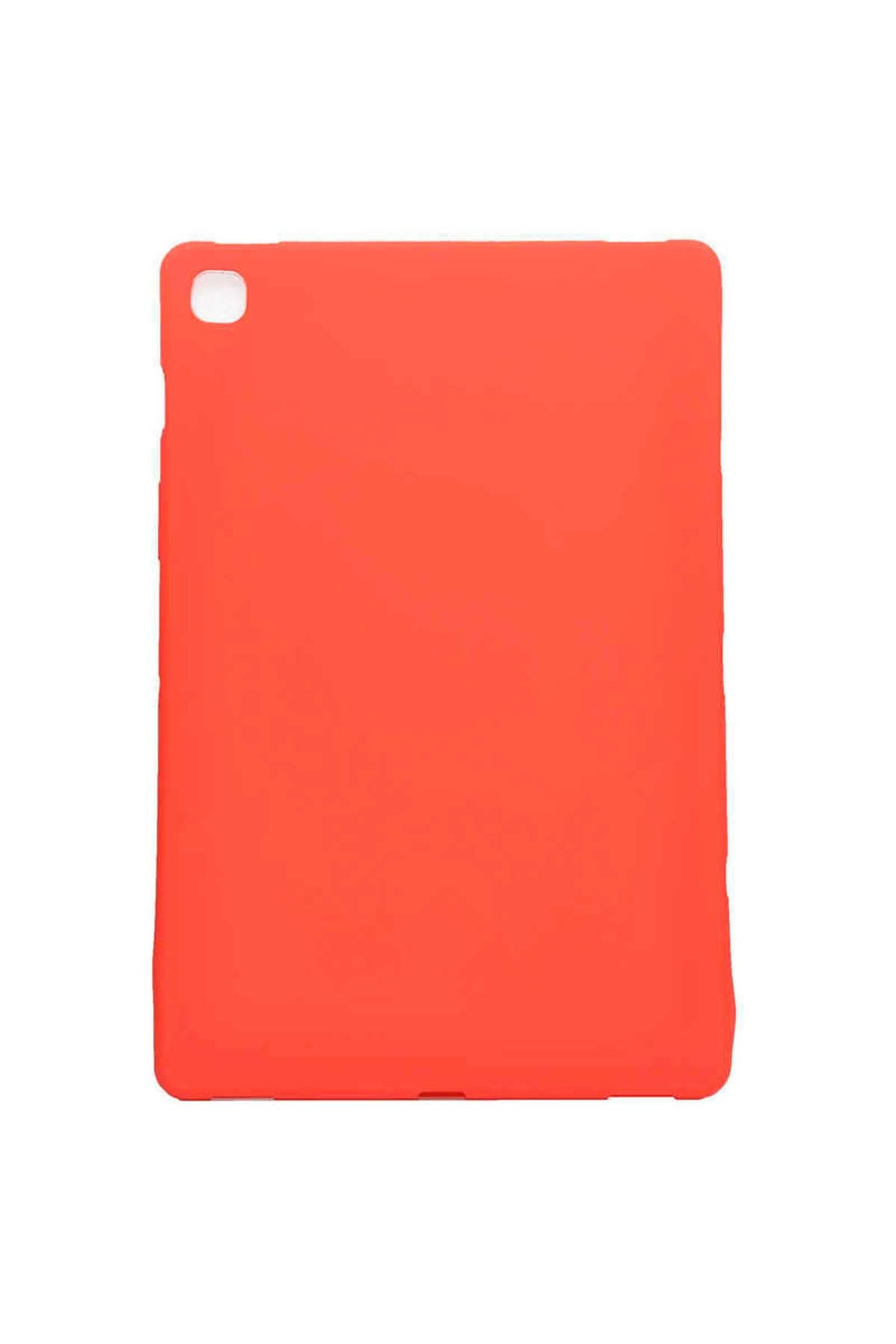Galaxy T720 Tab S5E Kılıf Uyumlu Zore Sky Tablet Silikon-Kırmızı