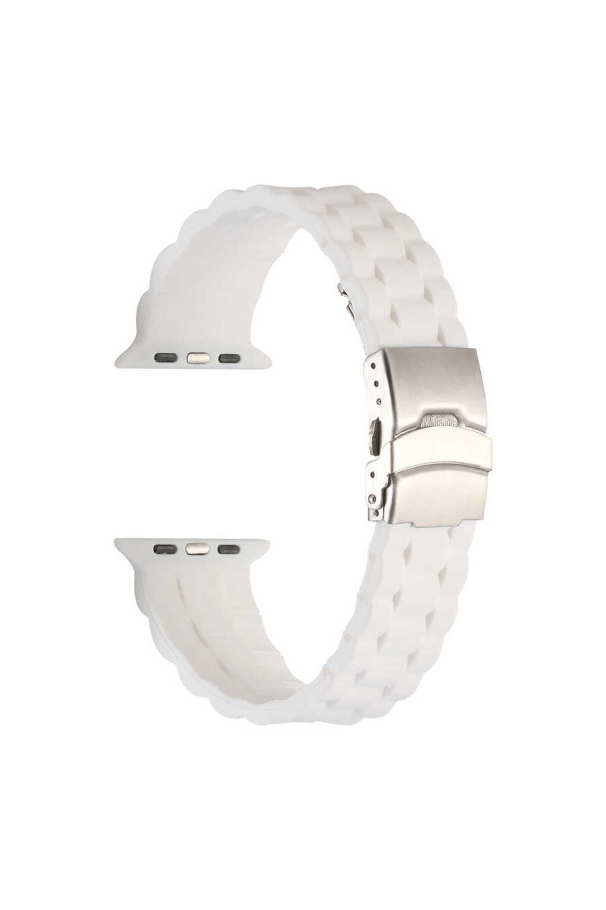 Watch Ultra 49mm Kordon KRD-72 Uyumlu Strap Kayış CLO- Siyah