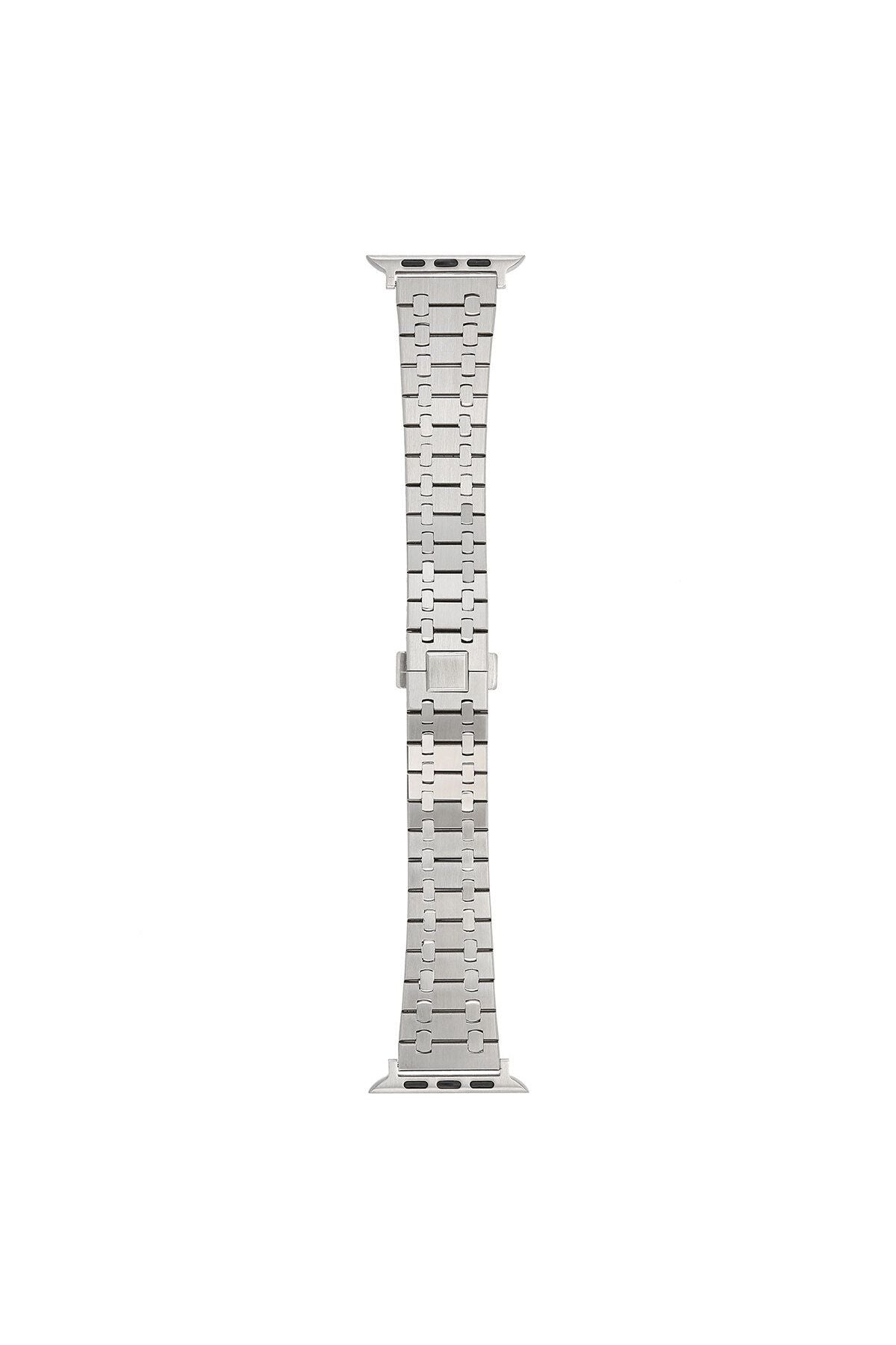 Watch 7 41mm Uyumlu KRD-83 Metal Zore Kordon-Rose Gold