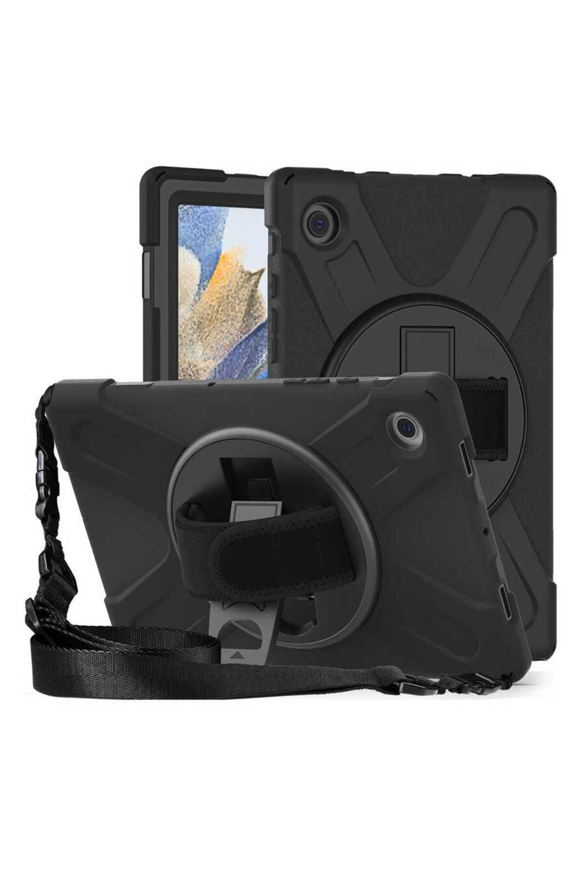 Galaxy Tab A8 10.5 SM-X200 (2021) Zore Defender Tablet Silikon - Siyah