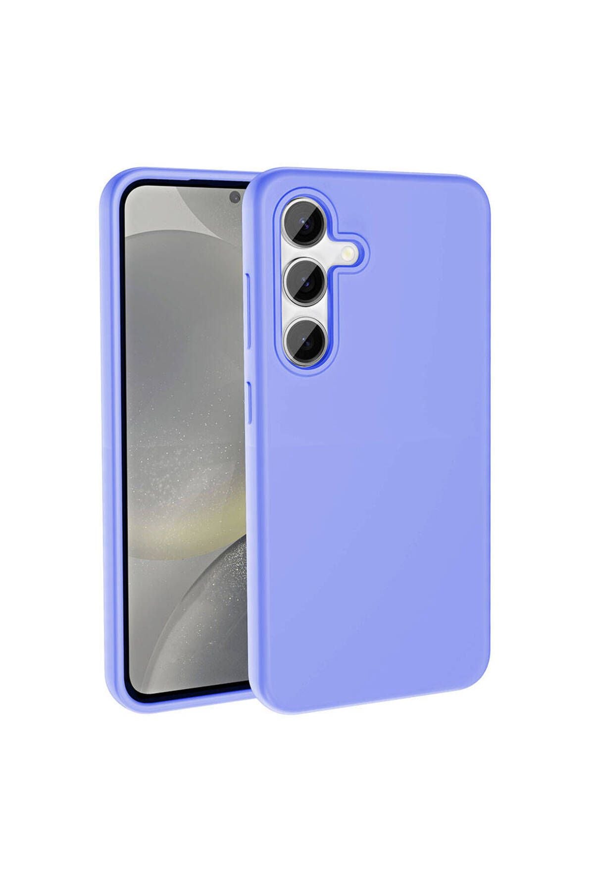 Galaxy S24 Kılıf Magsafe Şarj Özellikli Sıvı Teknolojili Silinebilir Sert Zore Kivi Kapak-Siyah