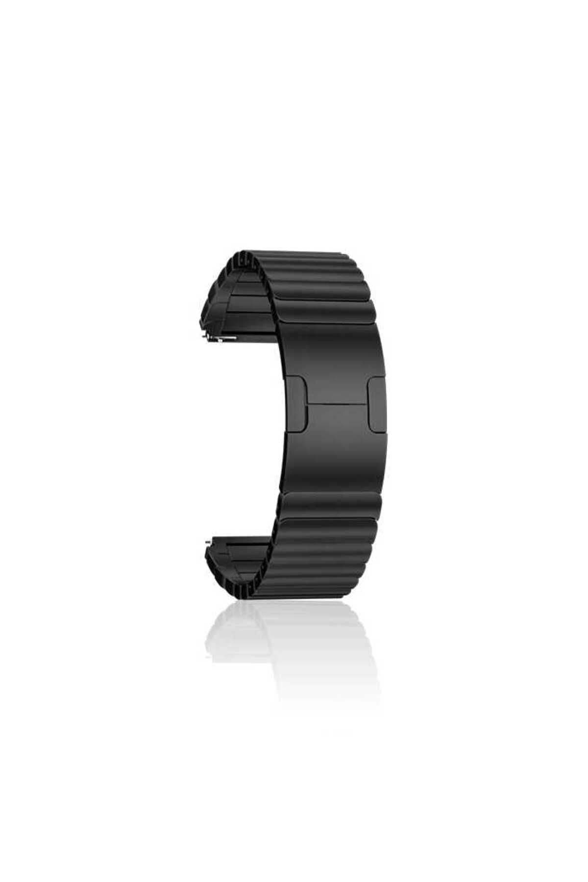 Galaxy Watch 46mm Uyumlu KRD-35 22mm Metal Zore Kordon-Gümüş