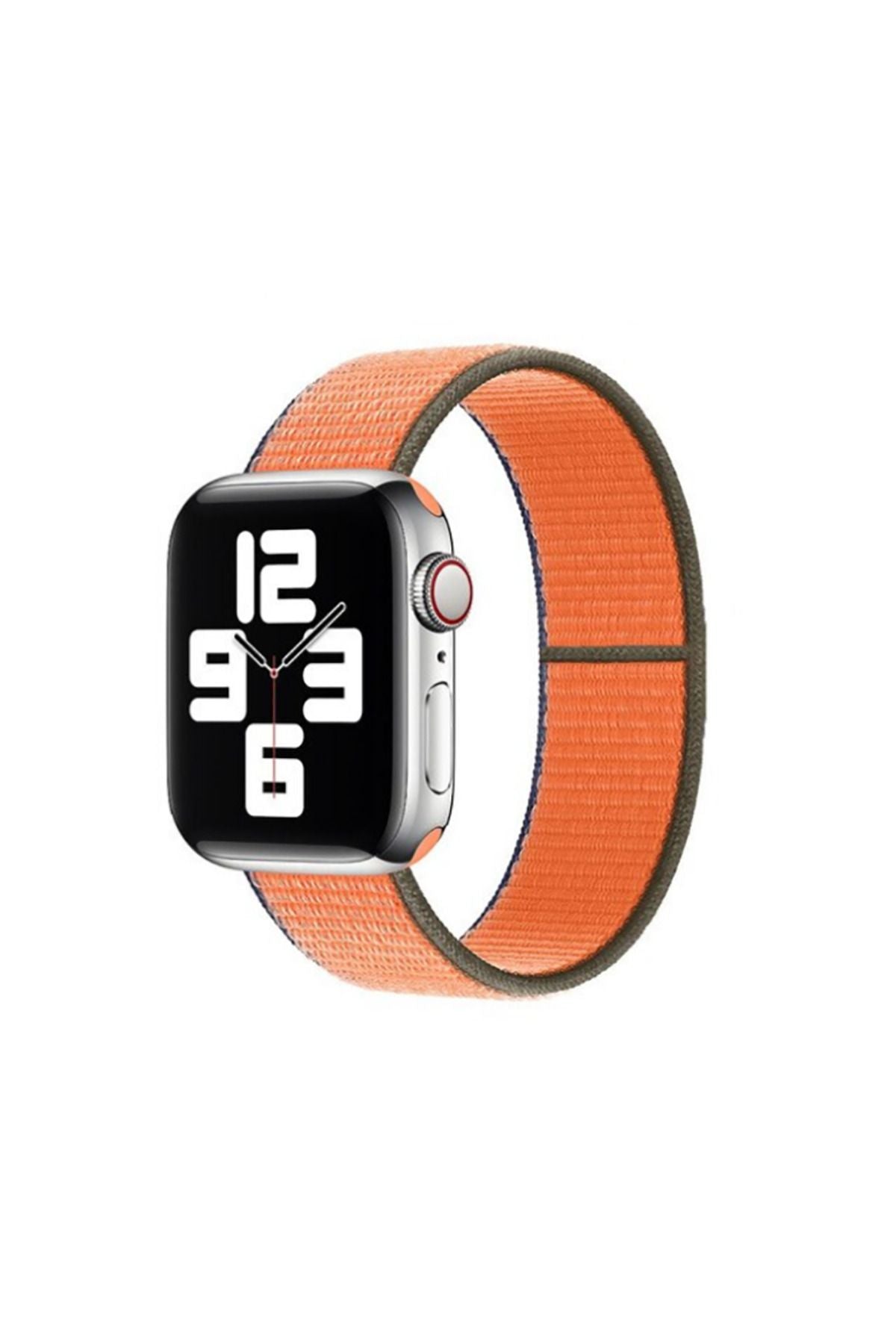 Watch Ultra 49mm Kordon Uyumlu KRD-03 Hasır Strap Kayış CLO- 24-Hisbicus