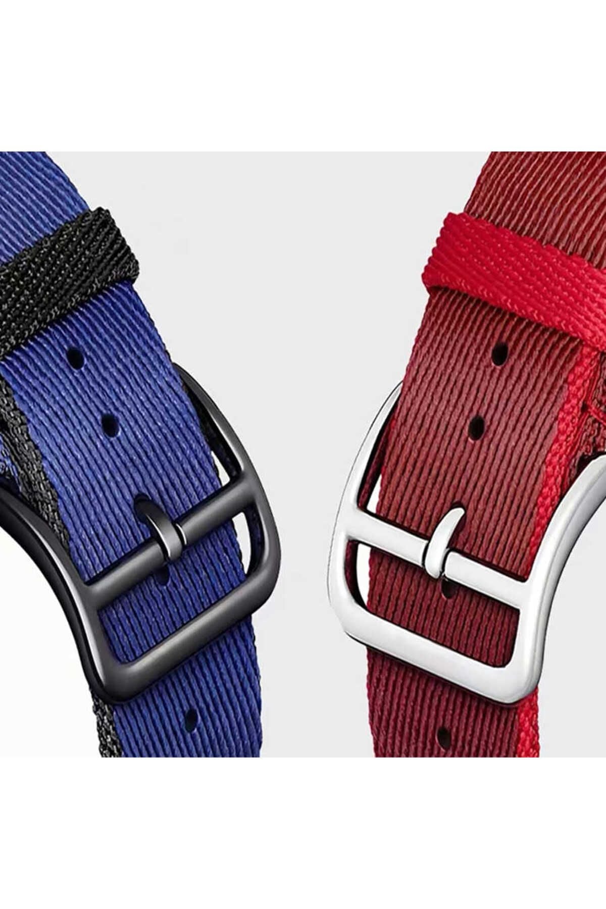 Watch Ultra 49mm Kordon Uyumlu KRD-51 Hasır Strap Kayış CLO- NO7