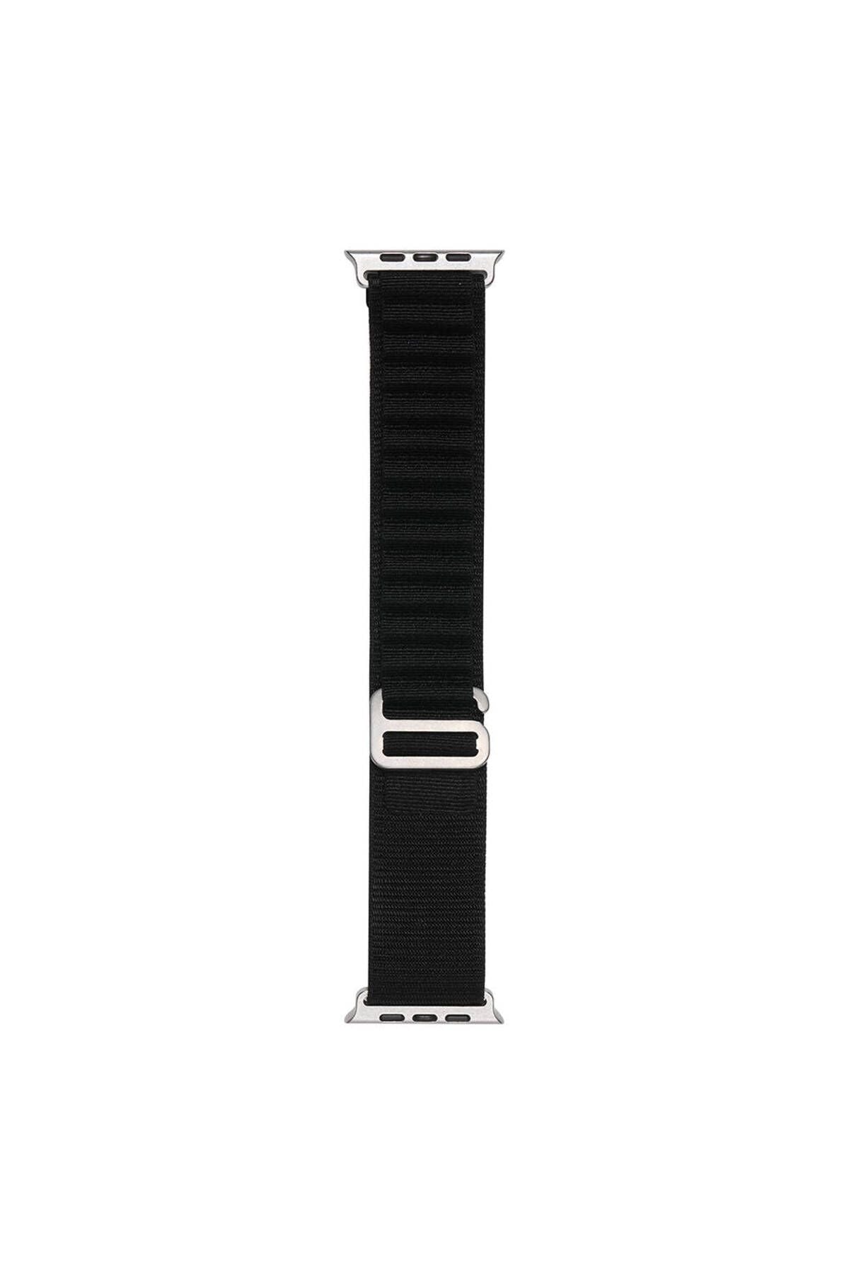 Watch Ultra 49mm CLO Band-74 Hasır Kordon-Siyah
