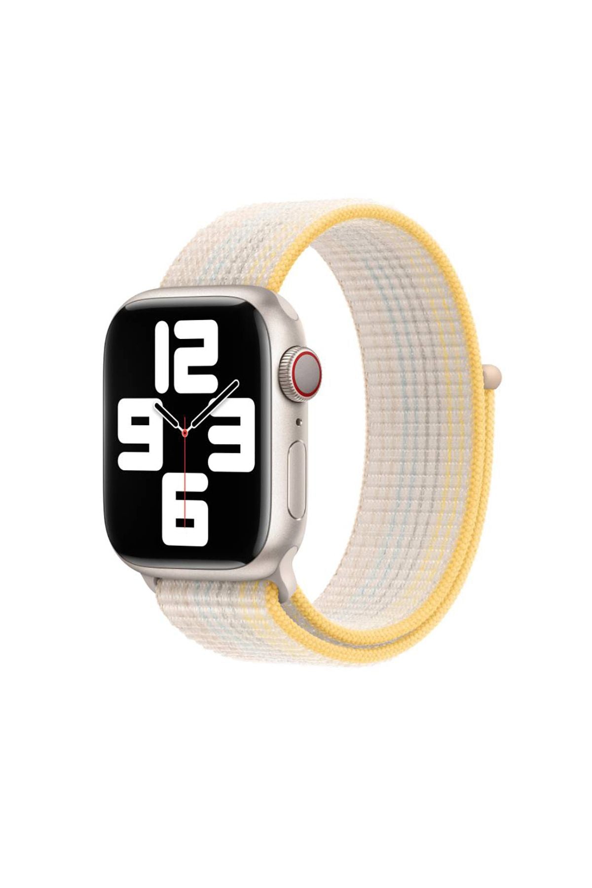 Watch Ultra 49mm Kordon Uyumlu KRD-03 Hasır Strap Kayış CLO- 24-Hisbicus