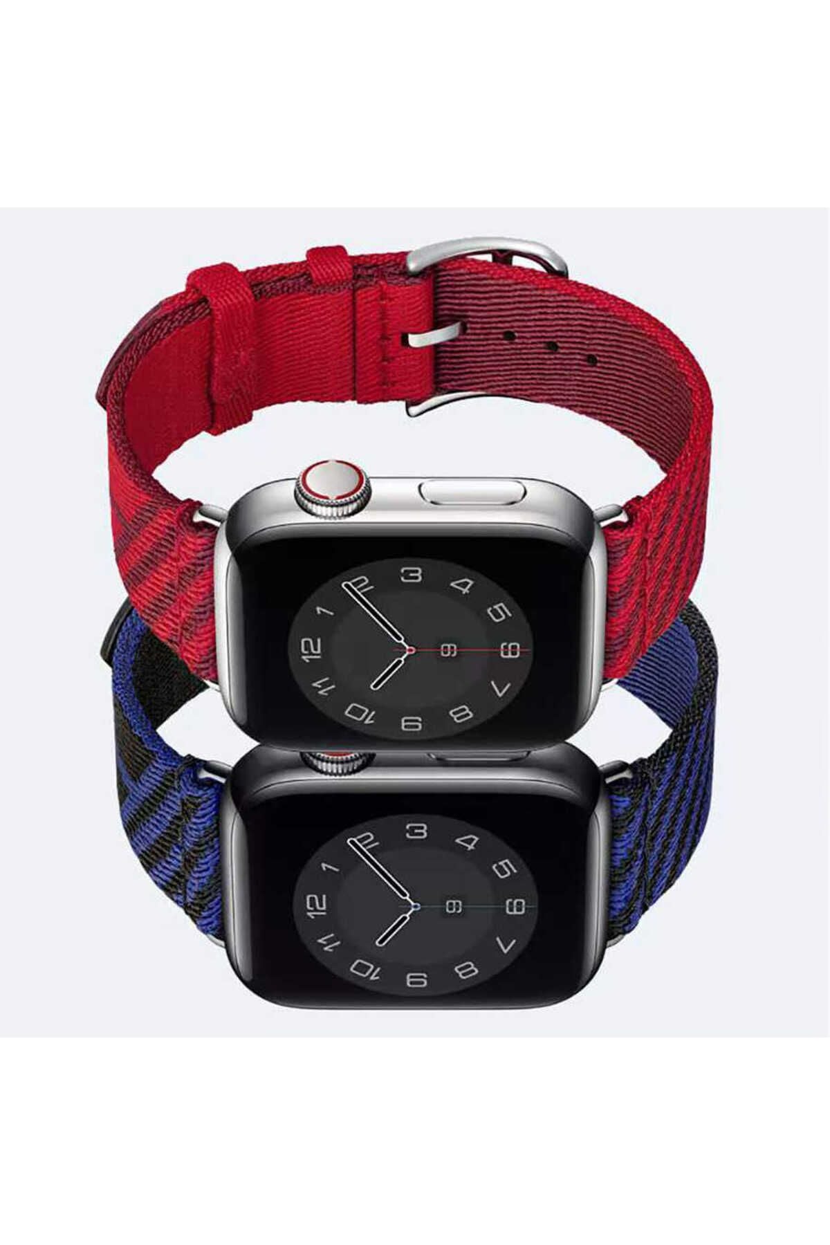 Watch Ultra 49mm Kordon Uyumlu KRD-51 Hasır Strap Kayış CLO- NO7