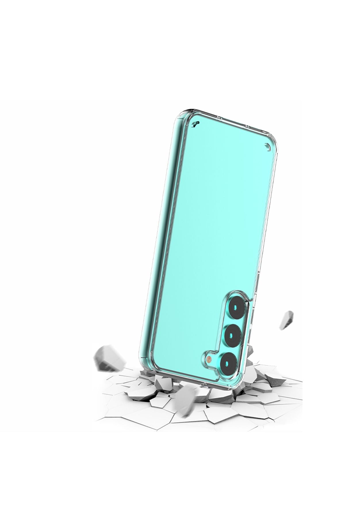 Galaxy S23 Uyumlu Zore Coss Kılıf-Renksiz