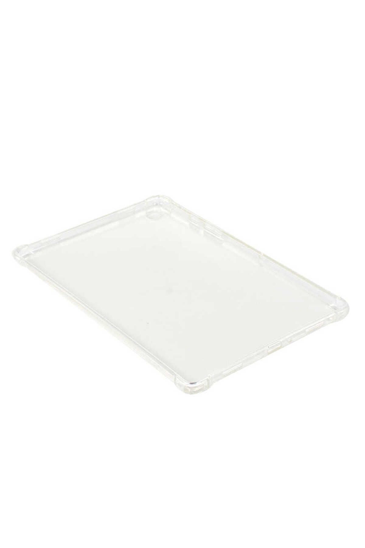 Galaxy Tab A7 10.4 T500 2020 Kılıf  Uyumlu Zore Tablet Nitro Anti Shock Silikon Kapak-Renksiz