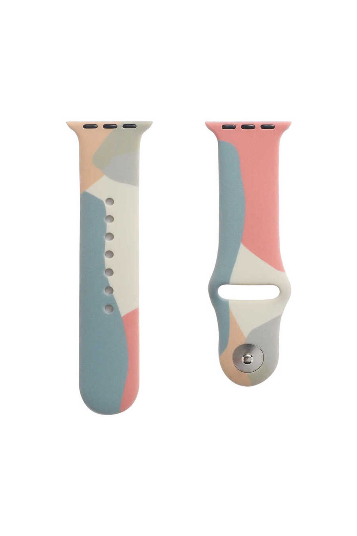 Watch 7 45mm KRD-62 Uyumlu Zore Kordon-Rouge Powder