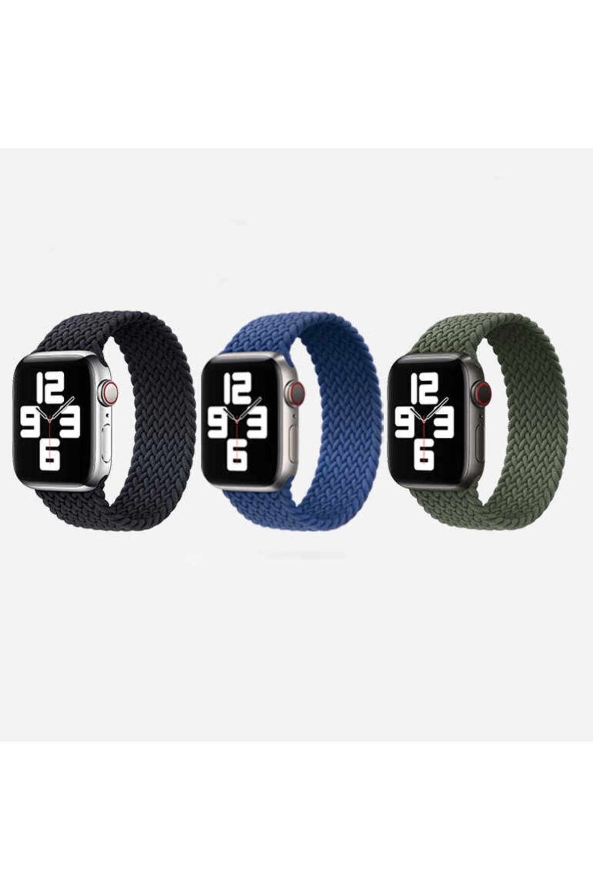 Watch Ultra 49mm Kordon Uyumlu KRD-32 Small Strap Kayış CLO- Kırmızı