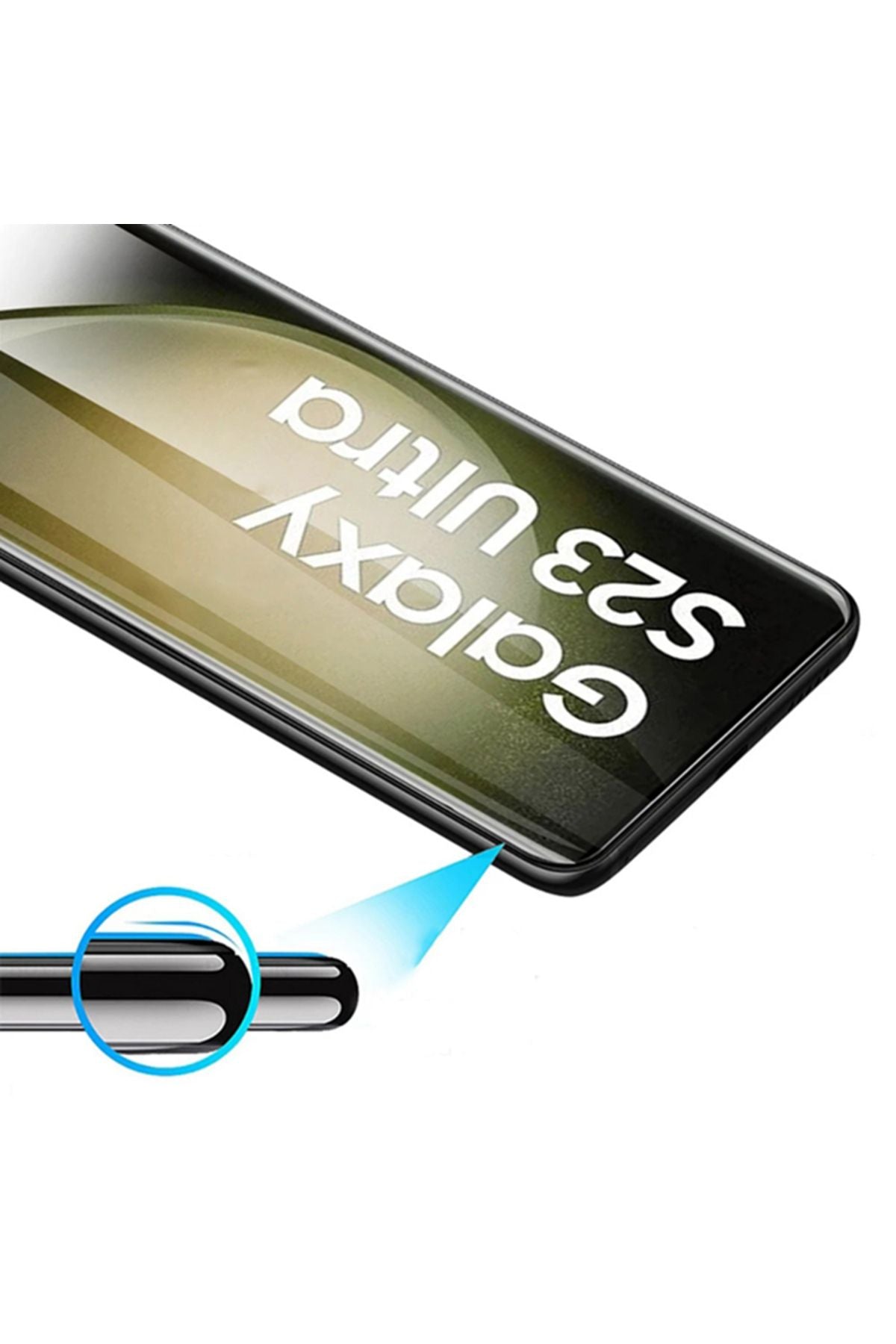 Galaxy S24 Ultra Zore Hizalama Aparatlı Estek Easy Body Ekran Koruyucu-Siyah