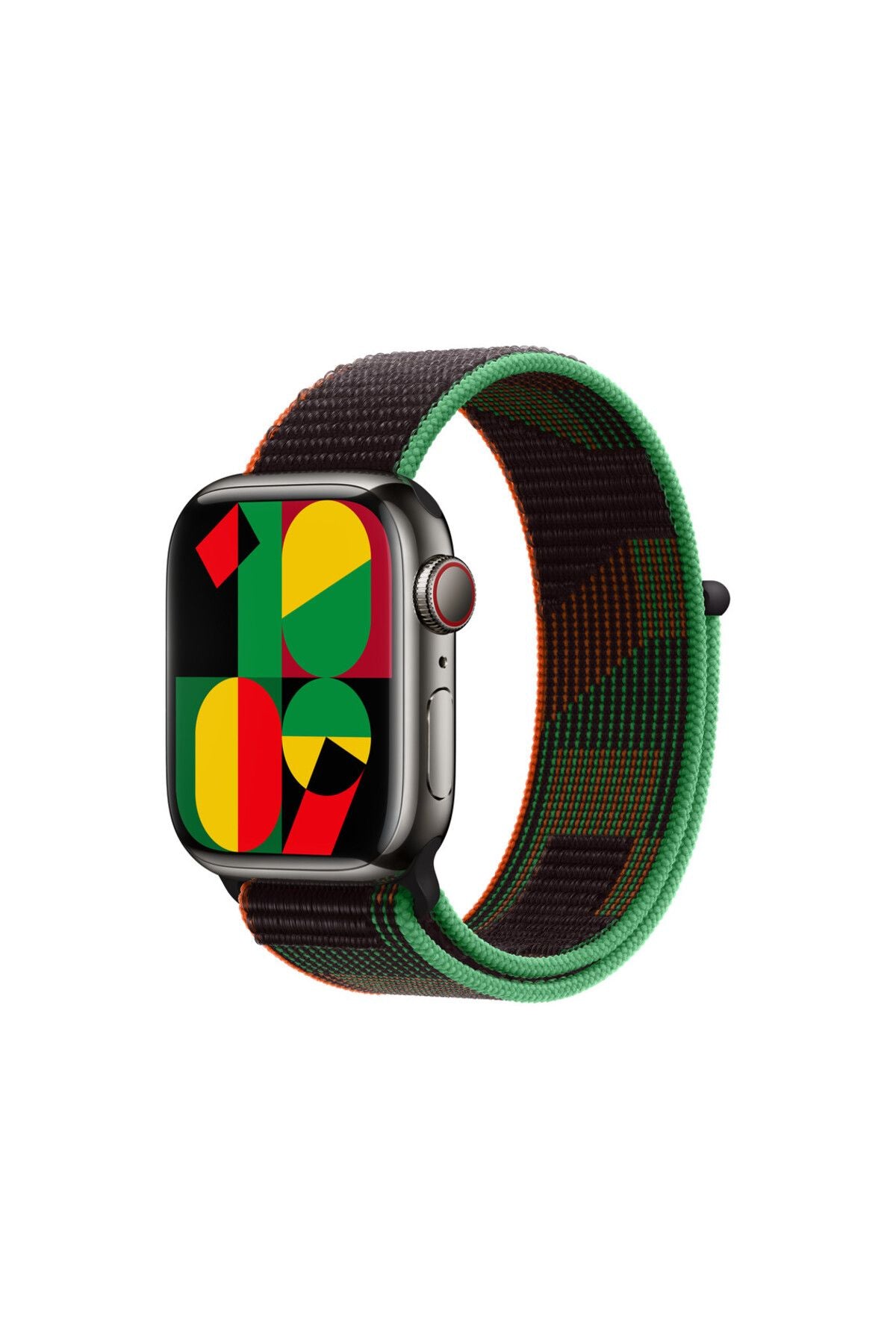 Watch Ultra 49mm Kordon Uyumlu KRD-03 Hasır Strap Kayış CLO- 24-Hisbicus