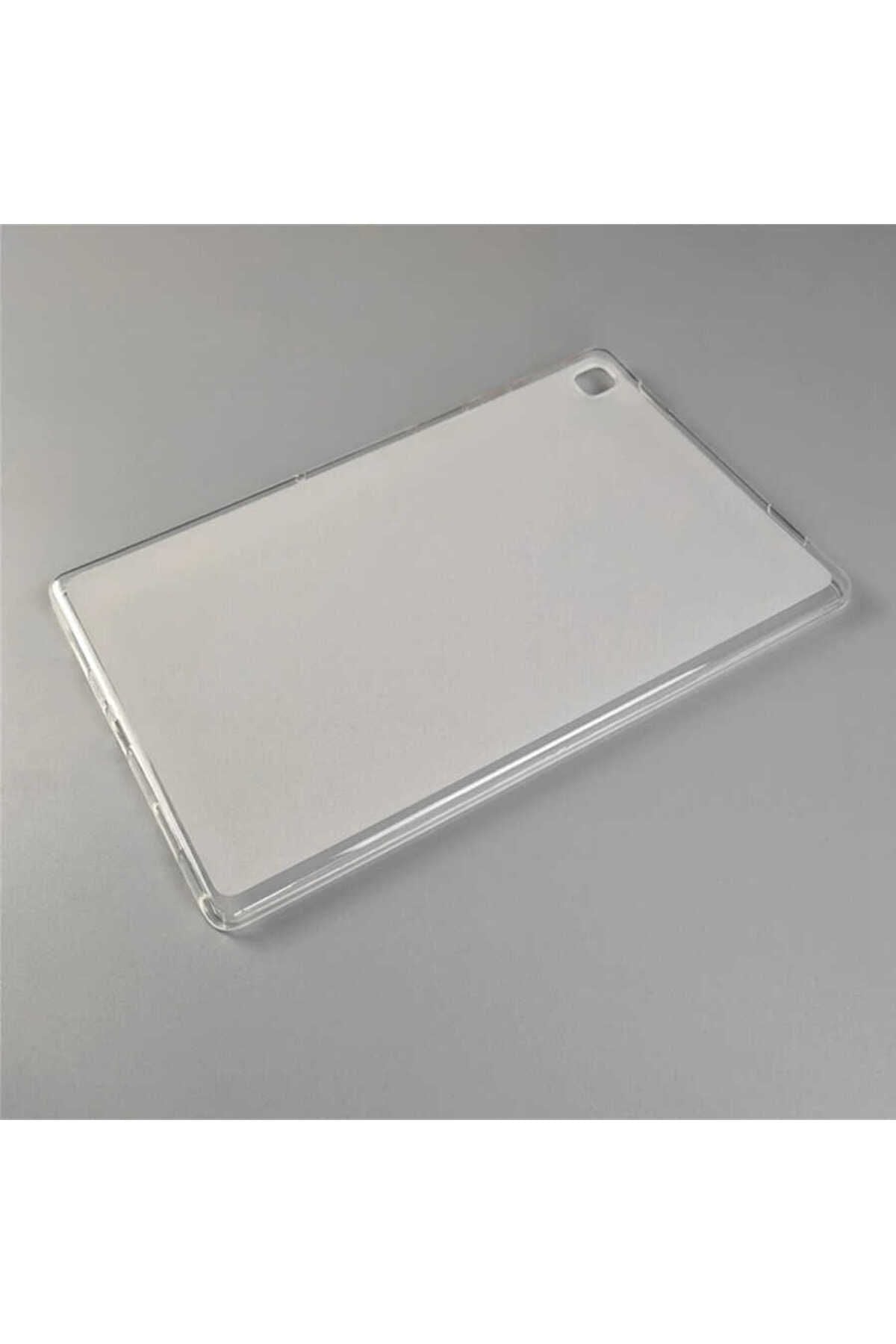 Galaxy Tab A7 10.4 T500 2020 Kılıf  Uyumlu Zore Tablet Süper Silikon Kapak-Siyah