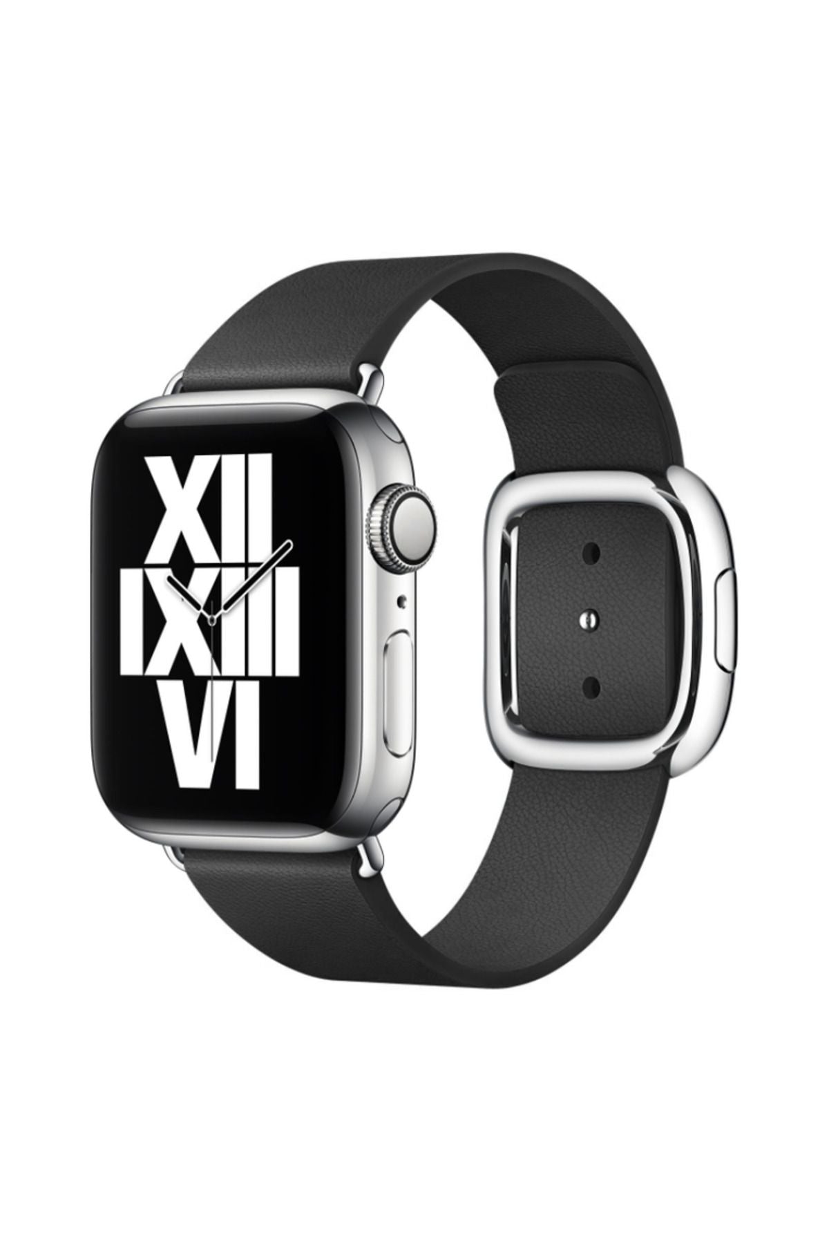 Watch Ultra 49mm Kordon Uyumlu KRD-42 Deri Strap Kayış CLO- Kahverengi