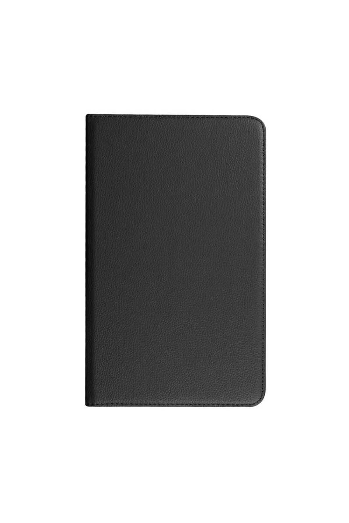 Galaxy Tab A7 10.4 T500 (2020)  Uyumlu Zore Dönebilen Standlı Kılıf-Siyah