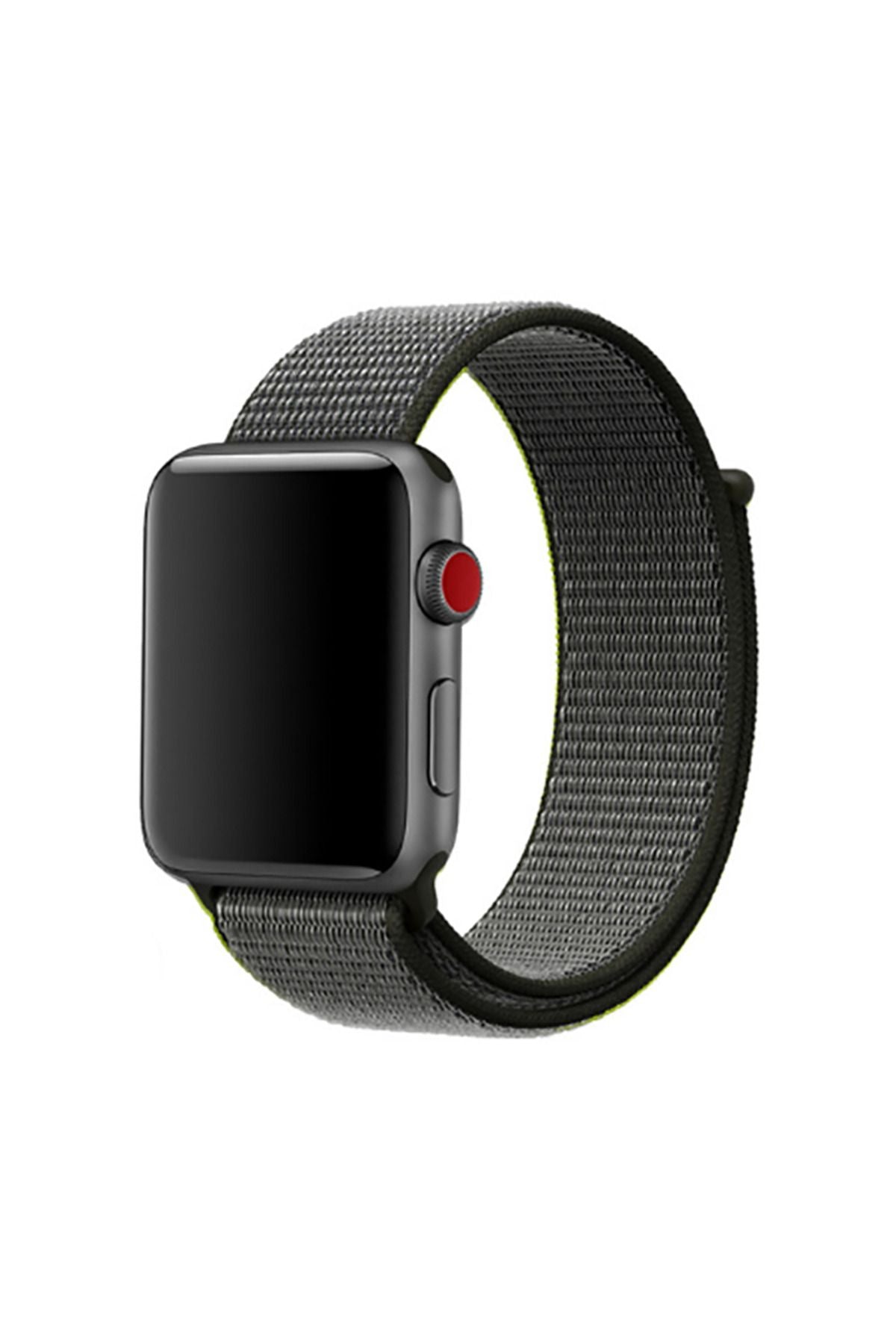 Watch Ultra 49mm Kordon Uyumlu KRD-03 Hasır Strap Kayış CLO- 24-Hisbicus