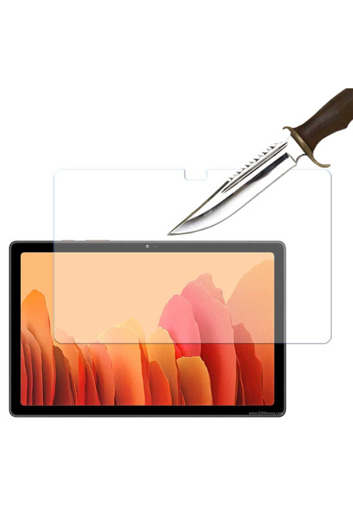 Galaxy Tab A7 10.4 T500 (2020) Uyumlu Zore Tablet Temperli Cam Ekran Koruyucu-Renksiz