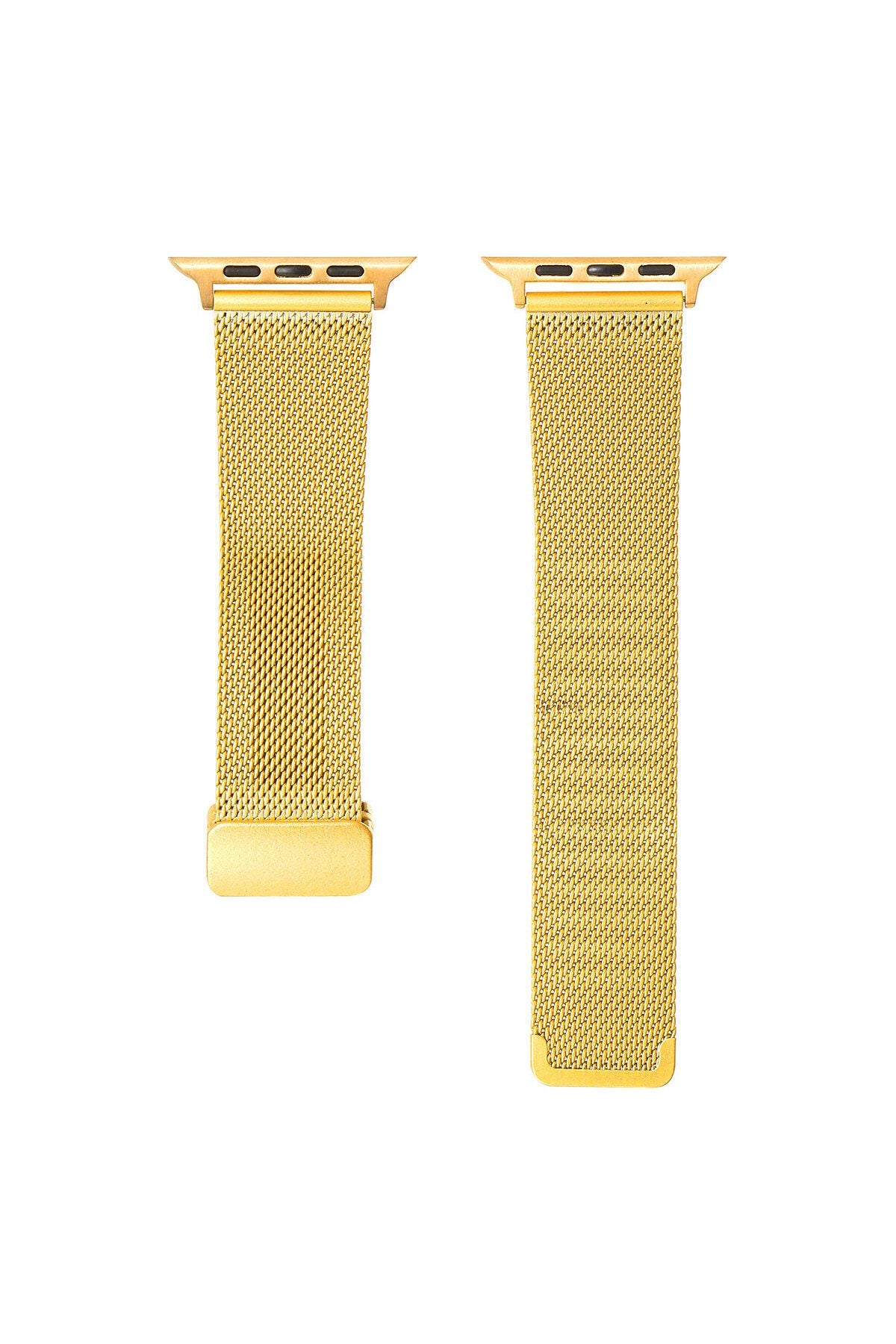 Watch Ultra 49mm Uyumlu KRD-85 Metal Zore Kordon-Rose Gold