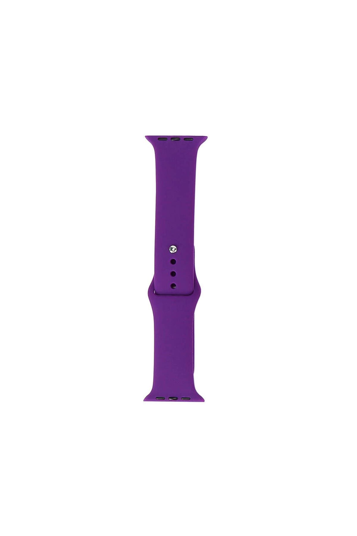 Watch Ultra 49mm Band Serisi Klasik Kordon Silikon Strap Kayış-Light Lavender