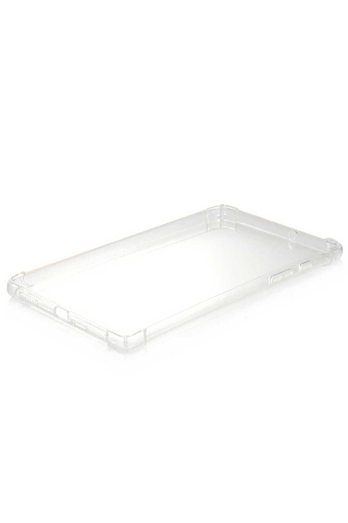 Galaxy Tab 8.0 (2019) T290 Kılıf  Uyumlu Zore Tablet Nitro Anti Shock Silikon Kapak-Renksiz