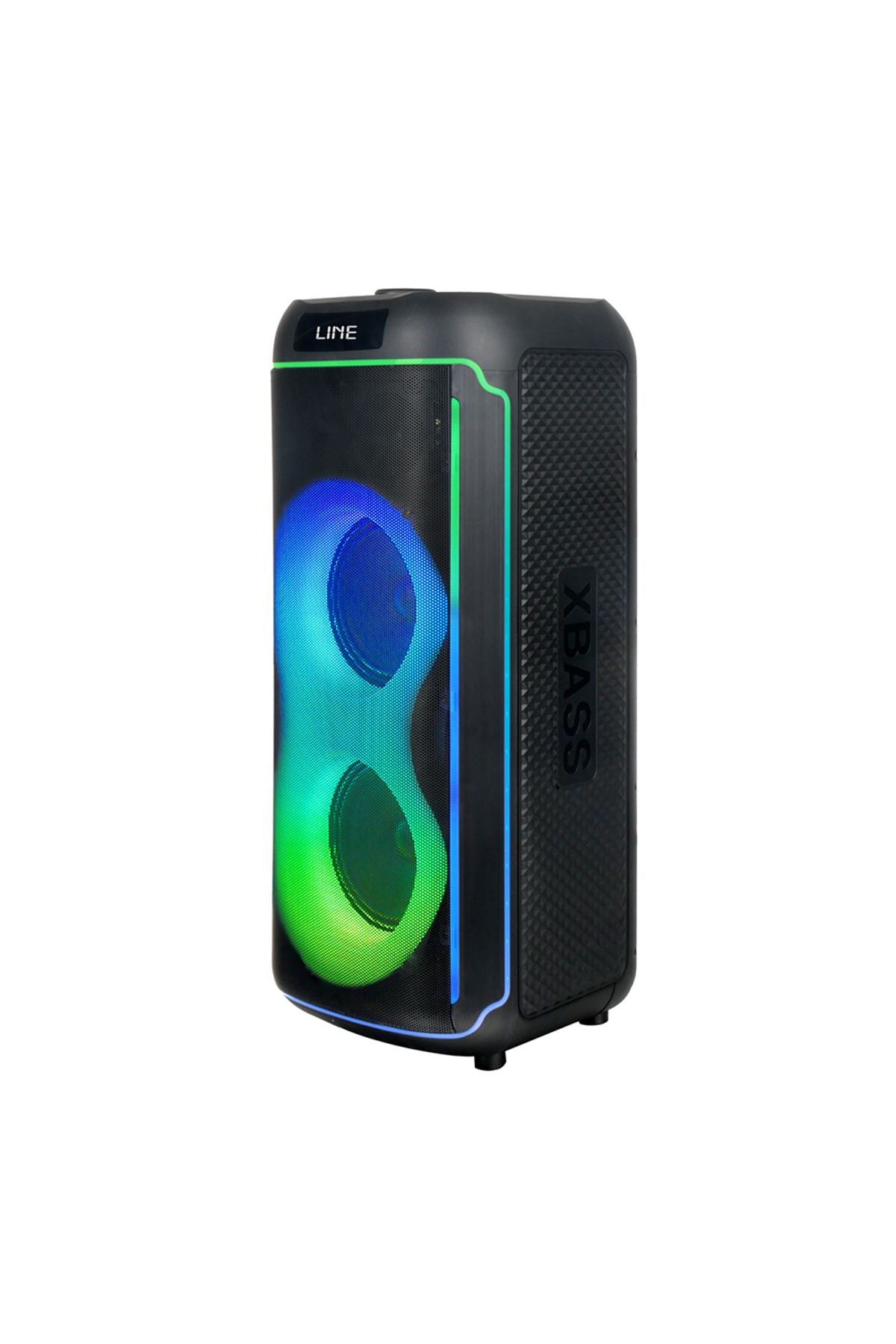 Zore GD-2606 Dijital LED Göstergeli FM Radyolu Mikrofonlu RGB TWS Çift 6.5 inç Stereo Bass Kablosuz