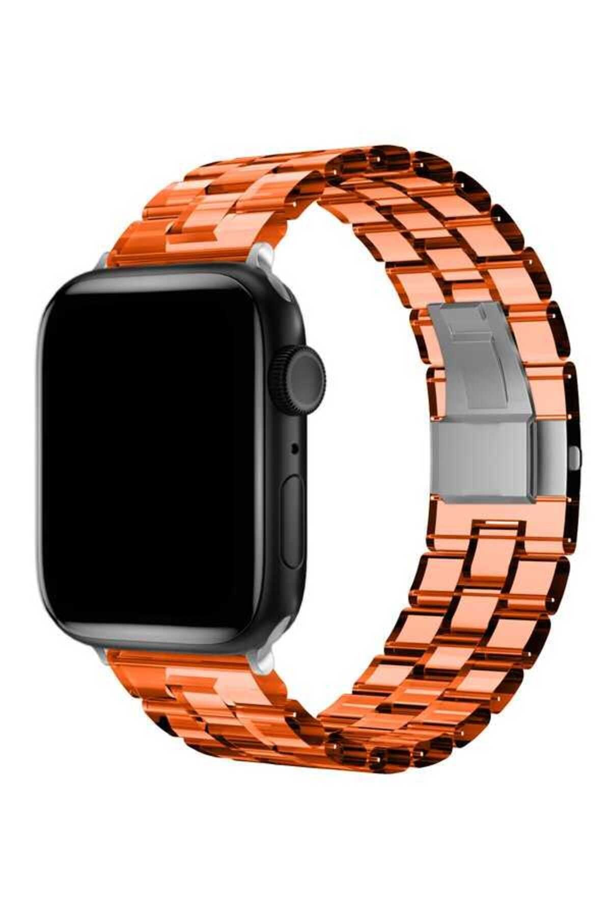 Watch Ultra 49mm Kordon Uyumlu KRD-33 Strap Kayış CLO- Renksiz