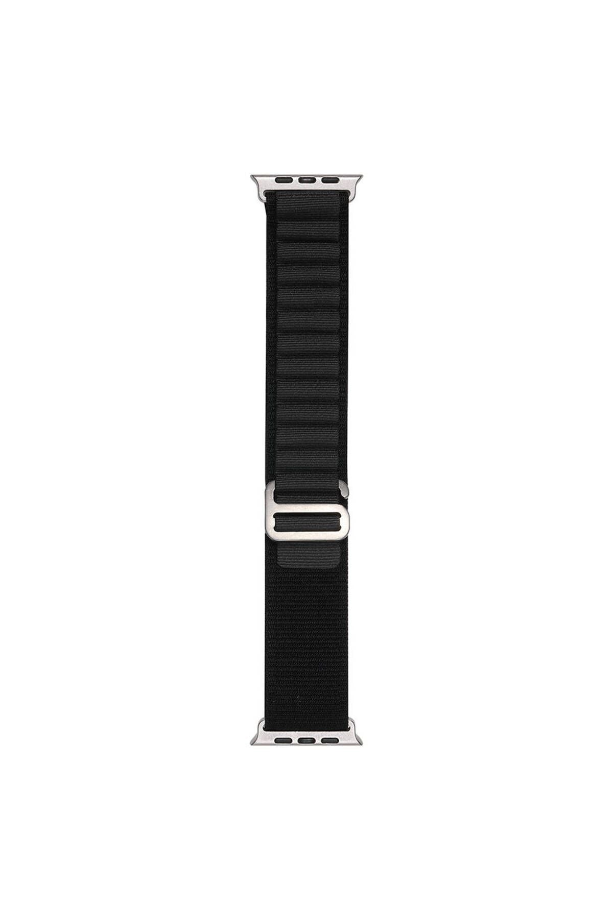 Watch Ultra 49mm CLO Band-74 Hasır Kordon-Siyah