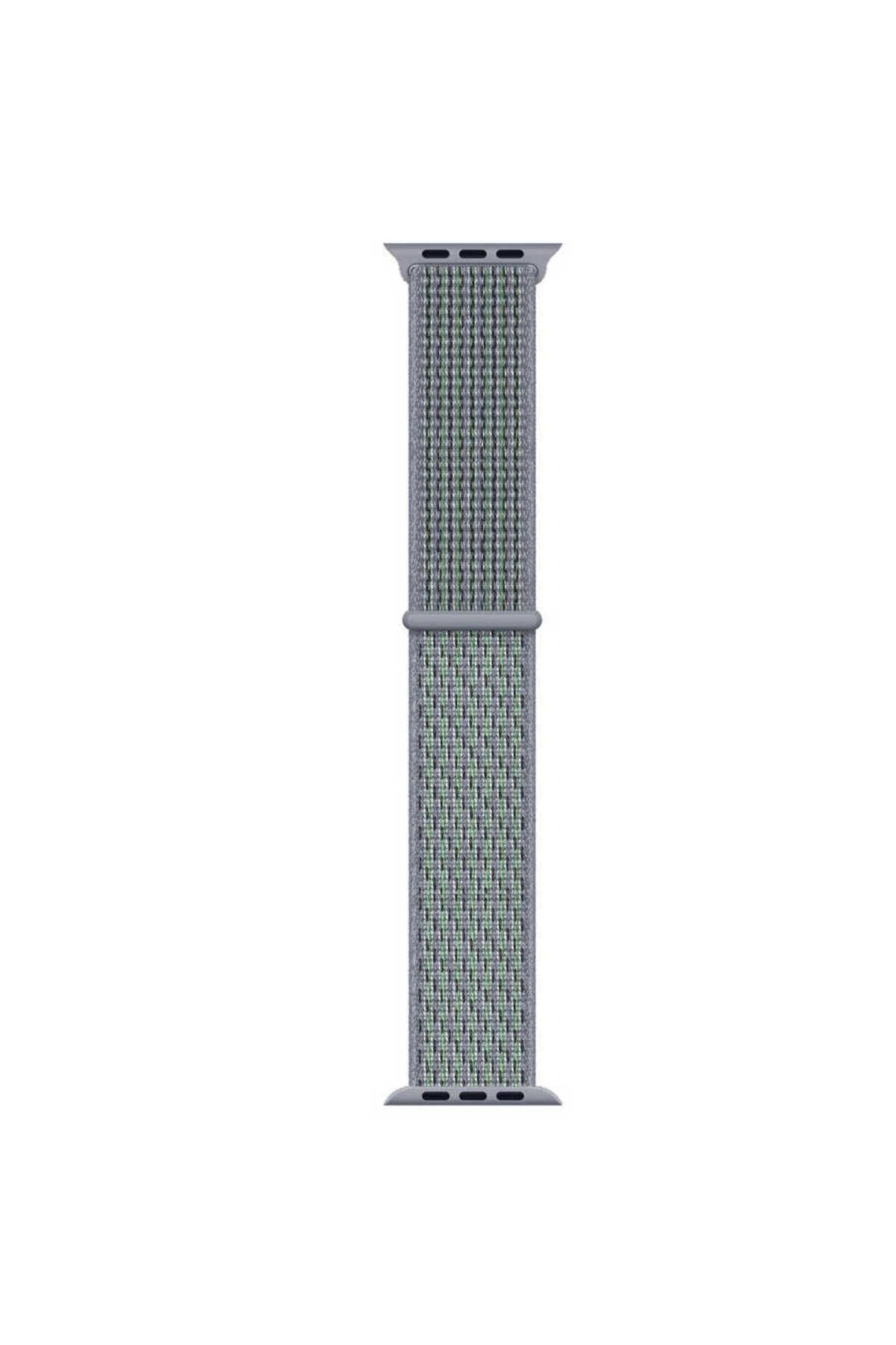 Watch Ultra 49mm Kordon Uyumlu KRD-03 Hasır Strap Kayış CLO- 24-Hisbicus