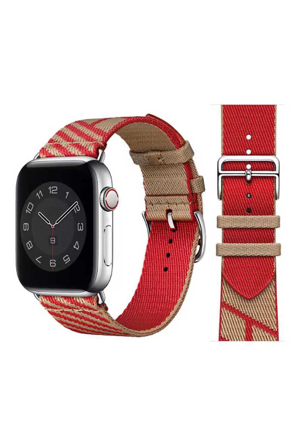 Watch Ultra 49mm Kordon Uyumlu KRD-51 Hasır Strap Kayış CLO- NO7