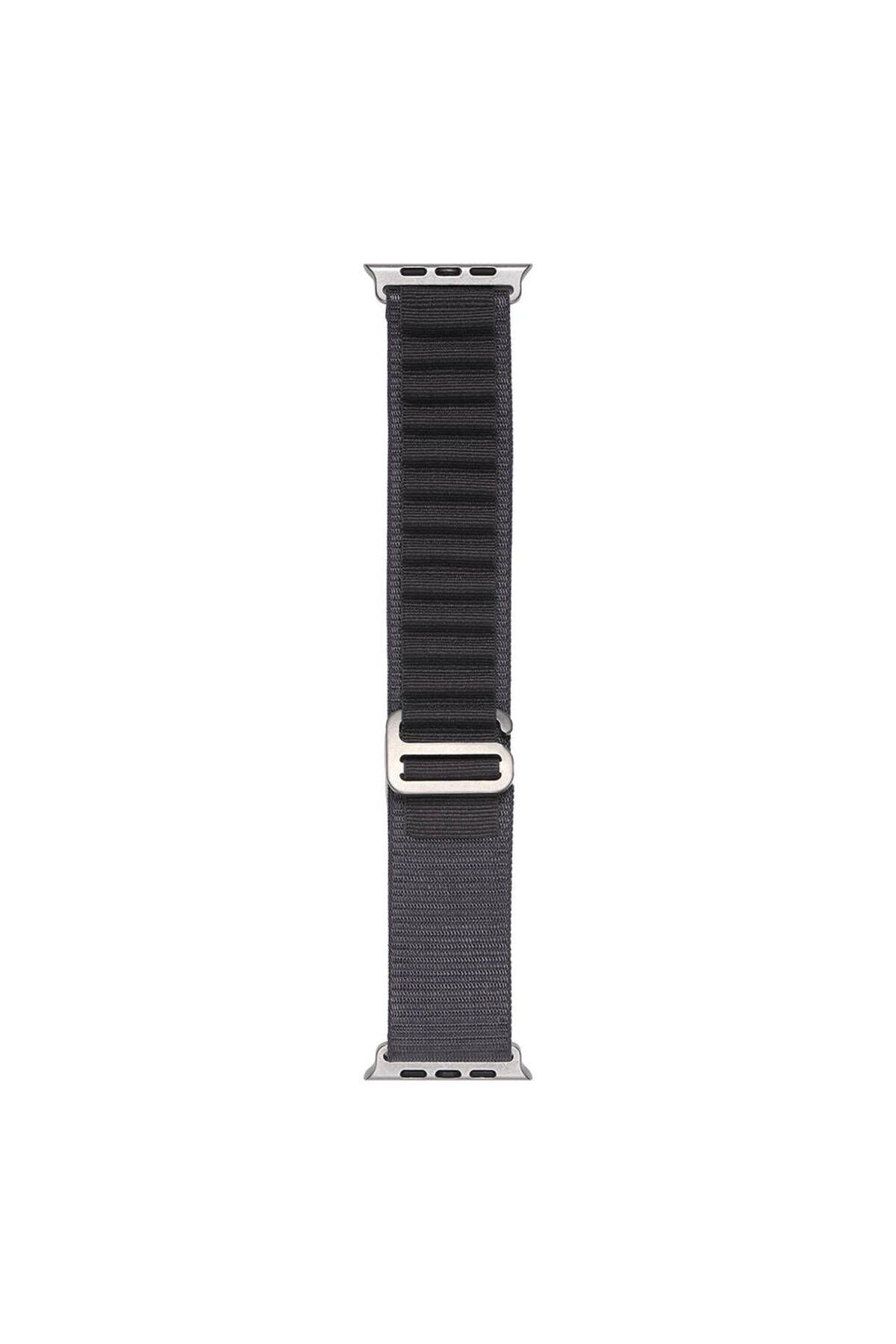 Watch Ultra 49mm CLO Band-74 Hasır Kordon-Siyah