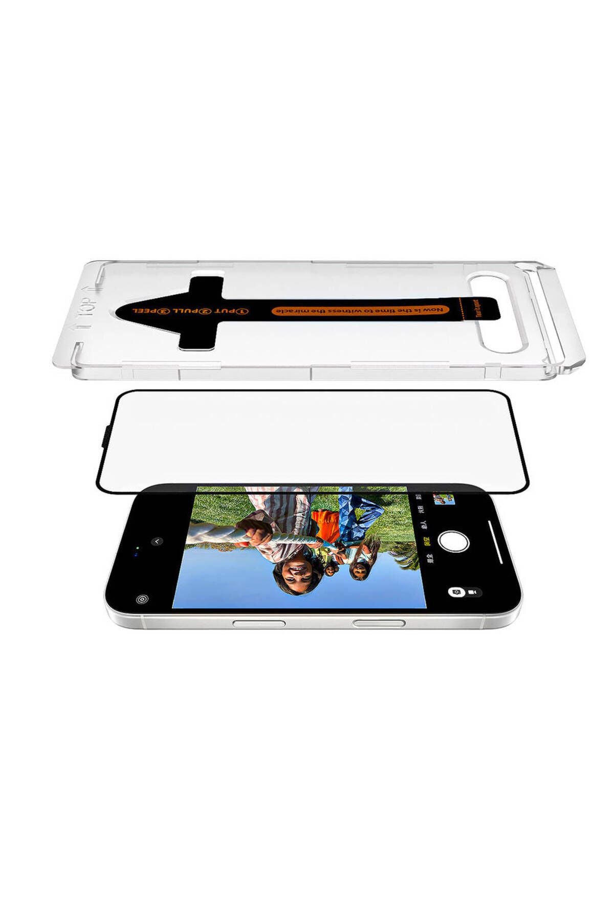 iPhone 16 Plus Zore Süper Fast Temperli Ekran Koruyucu