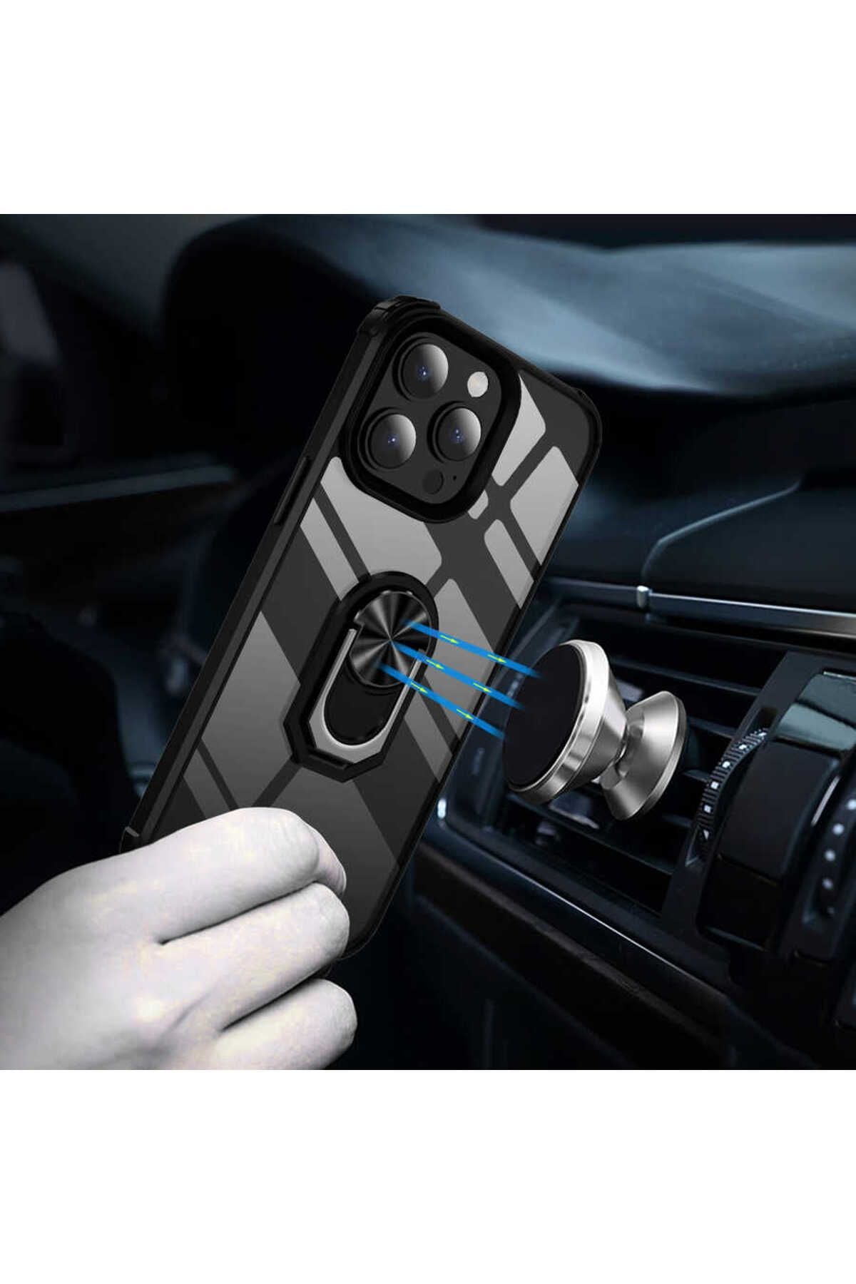 iPhone 14 Pro Uyumlu Zore Mola Kılıf-Siyah