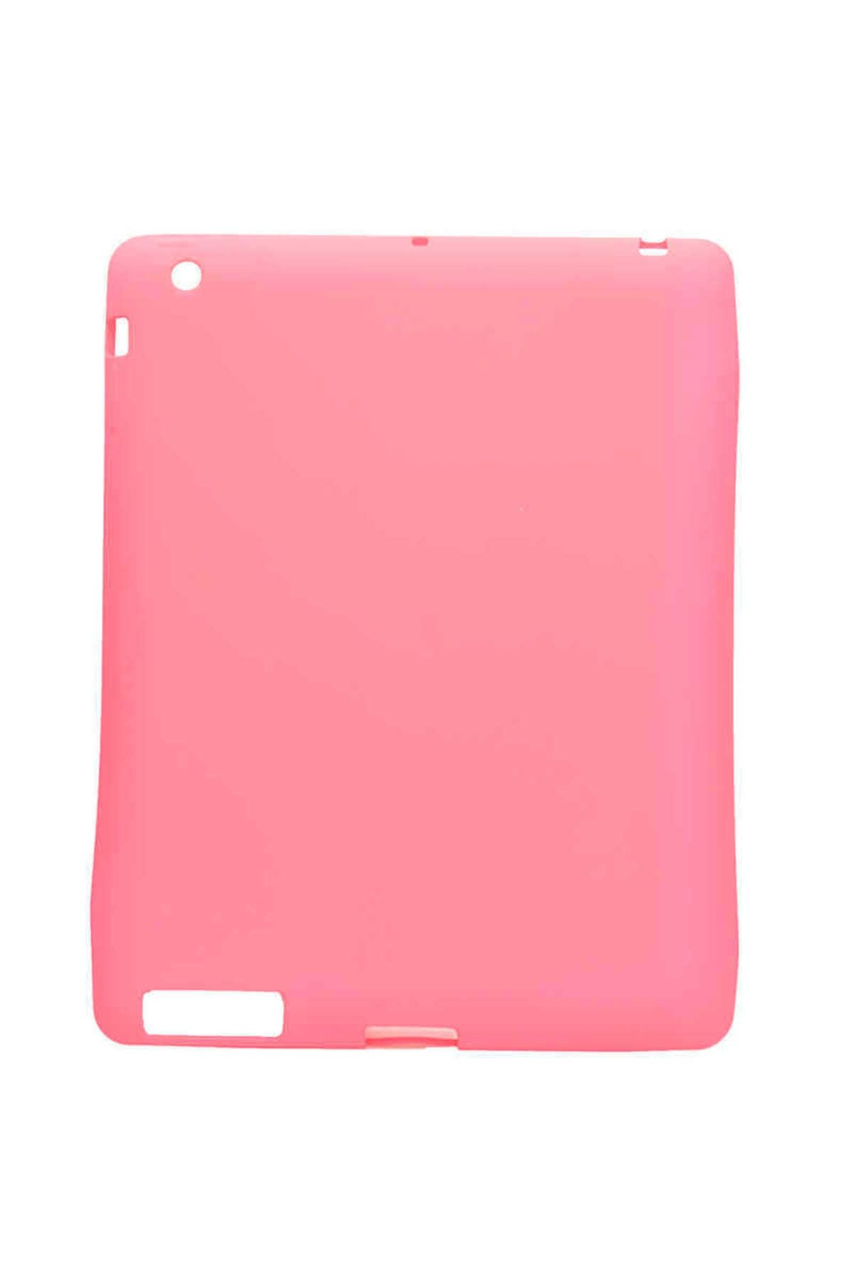 iPad 2. Nesil Uyumlu Uyumlu Zore Sky Tablet Silikon-Pembe Koyu