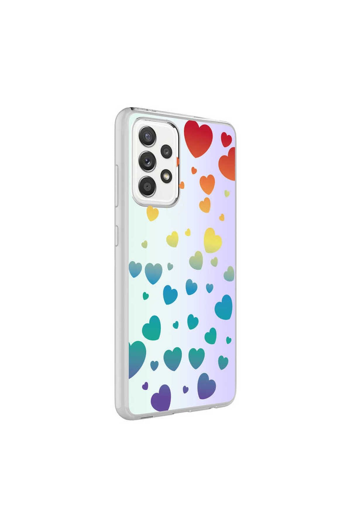 Galaxy A52 Uyumlu Adamax M - Blue Desenli Kapak - Moon No4 Adamax