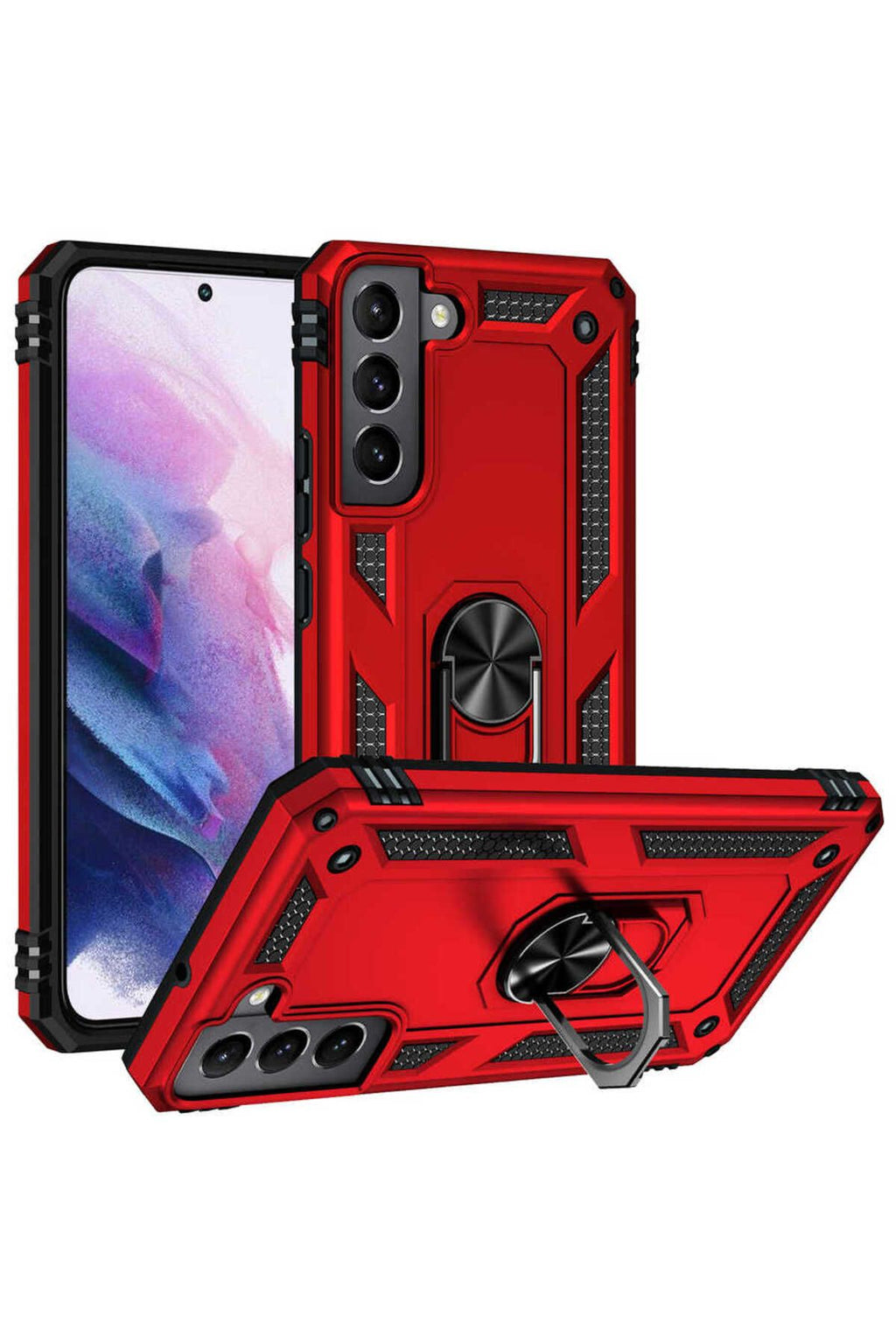 Galaxy S22 Uyumlu Zore Vega Kılıf-Kırmızı