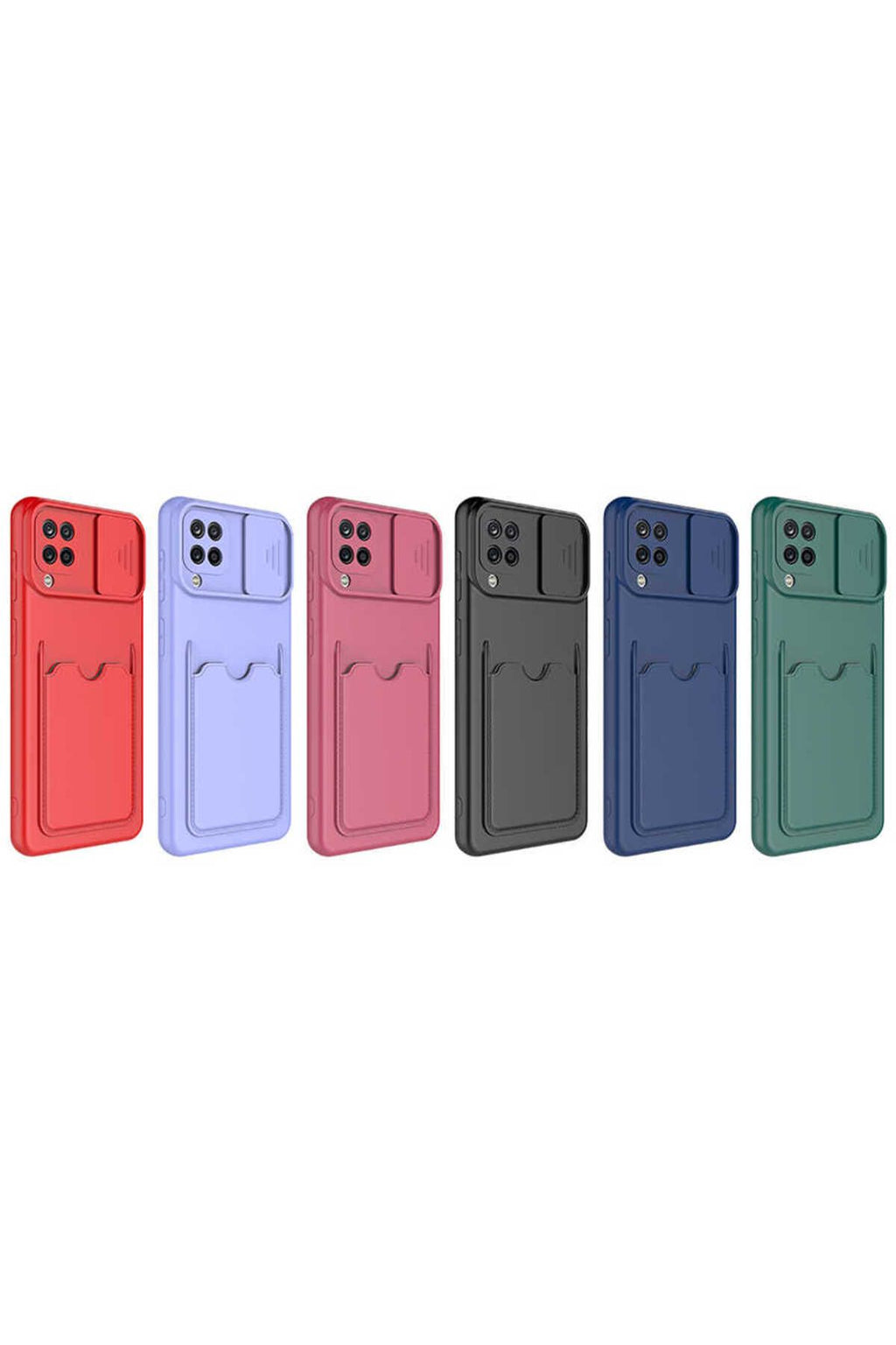 Galaxy A22 4G Kılıf GLLP Kartix Kapak - Lacivert