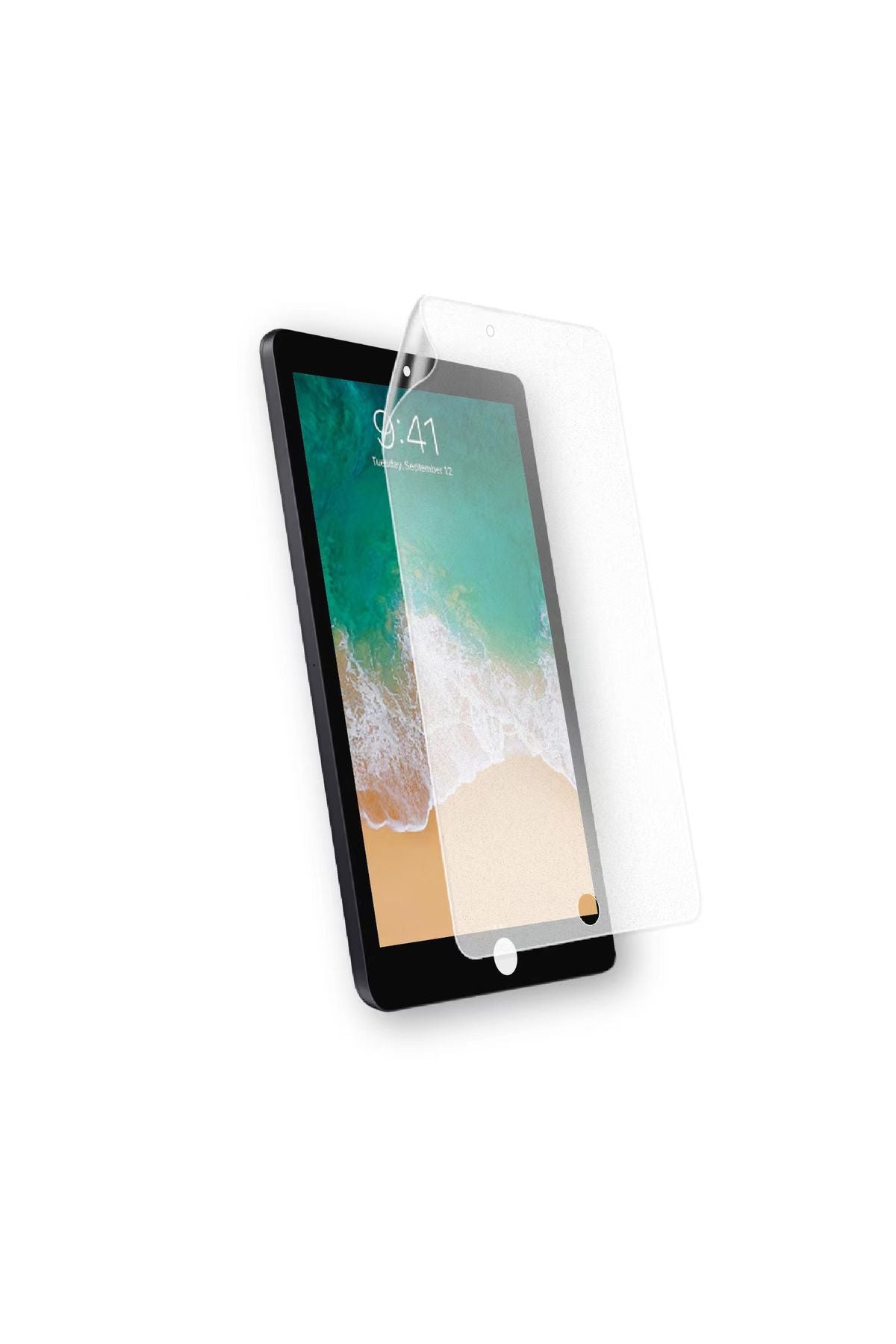 iPad Pro 10.5 (7.Nesil) Kağıt Hisli Mat Uyumlu Davin Paper Like Tablet Ekran Koruyucu-Renksiz
