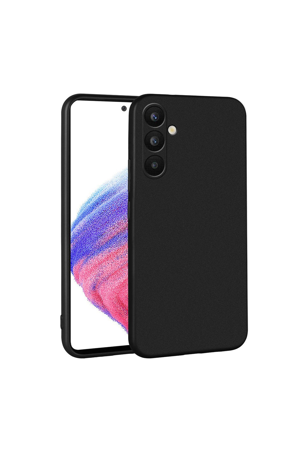 Galaxy A34 Kılıf Zore Premier Silikon Kapak - Siyah