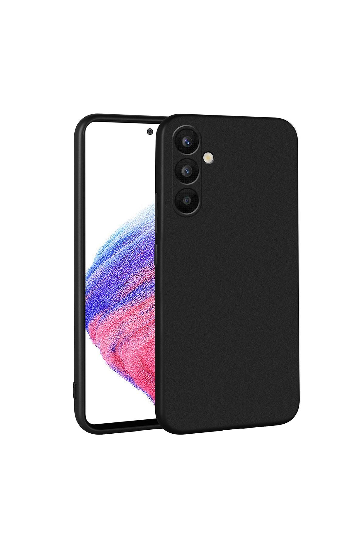 Galaxy A34 Kılıf Zore Premier Silikon Kapak - Siyah