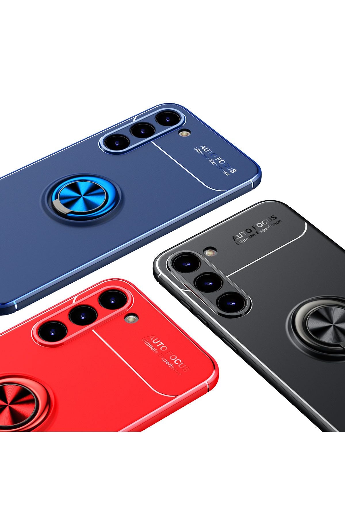 Galaxy S23 Plus Uyumlu Zore Ravel Silikon Kılıf-Siyah