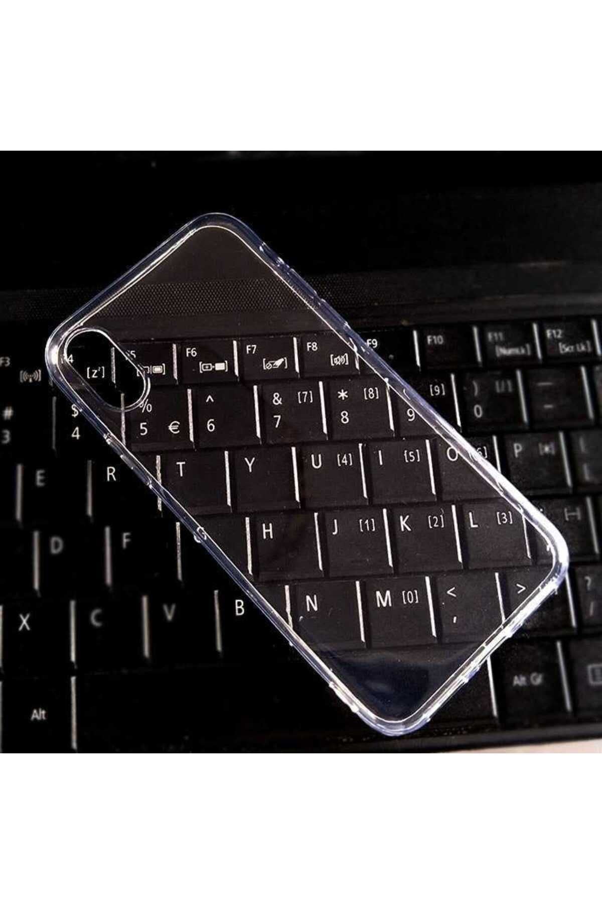 iPhone X Kılıf Zore İmax Silikon - Renksiz