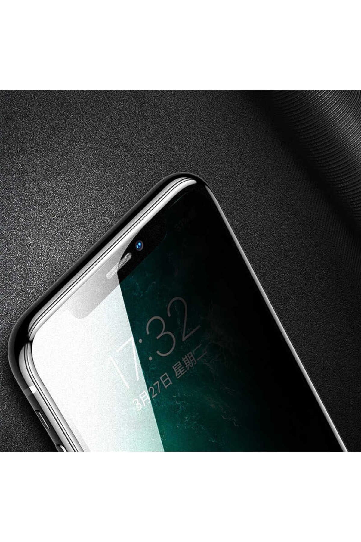 iPhone 15 Uyumlu Zore Anti-Dust Privacy Temperli Ekran Koruyucu