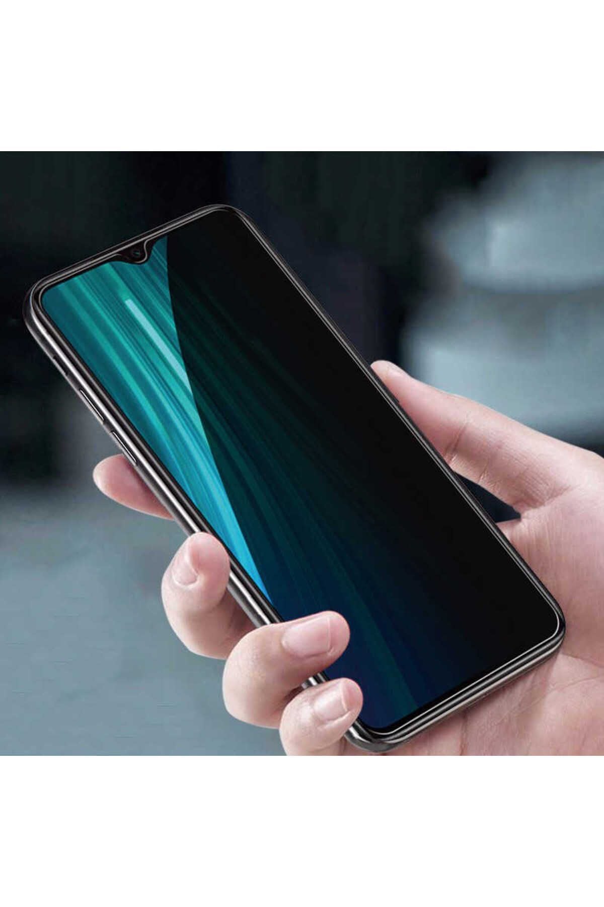 Galaxy A15 Davin 5D Privacy Cam Ekran Koruyucu-Siyah