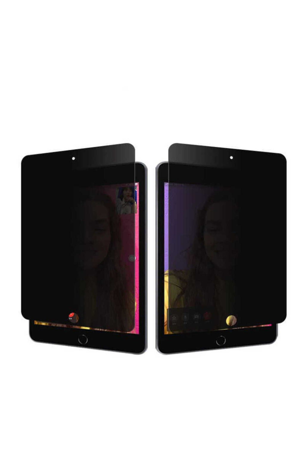 Uyumlu Apple iPad 10.2 2021 (9.Nesil) Tablet Privacy Temperli Cam Ekran Koruyucu
