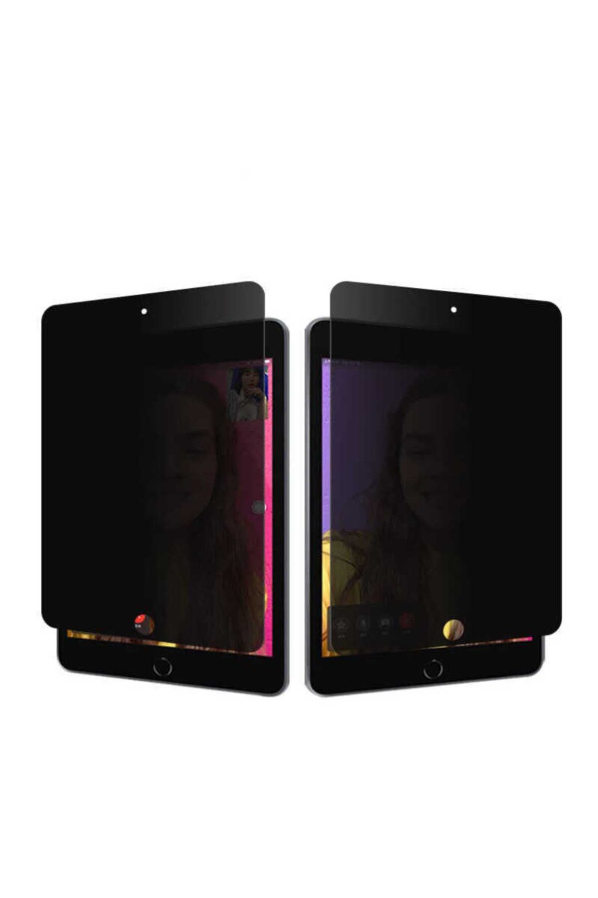 Uyumlu Apple iPad 10.2 2021 (9.Nesil) Tablet Privacy Temperli Cam Ekran Koruyucu