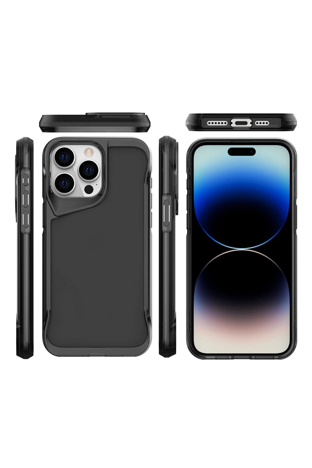 iPhone 15 Pro Uyumlu Zore T-Max Kılıf-Renksiz