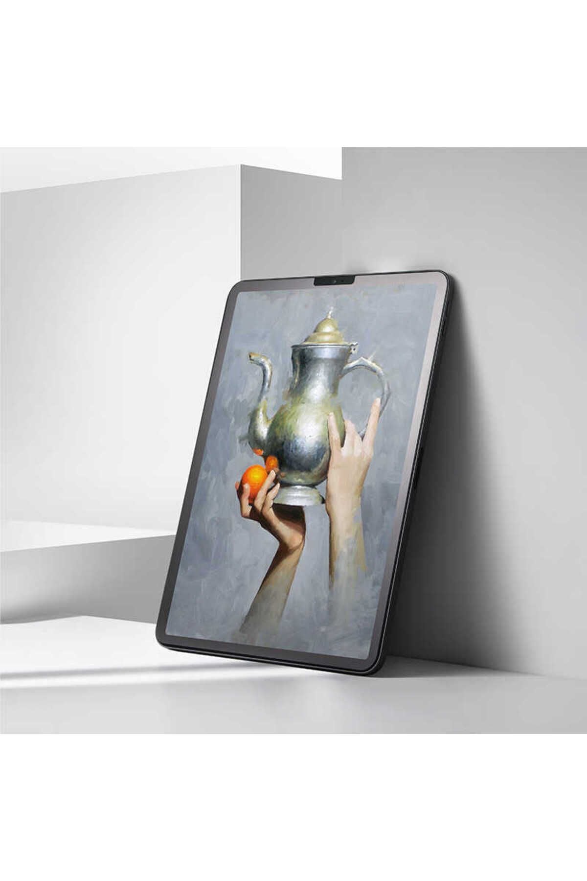 iPad Pro 12.9 2022 M2 Uyumlu Zore Paper-Like Ekran Koruyucu-Renksiz