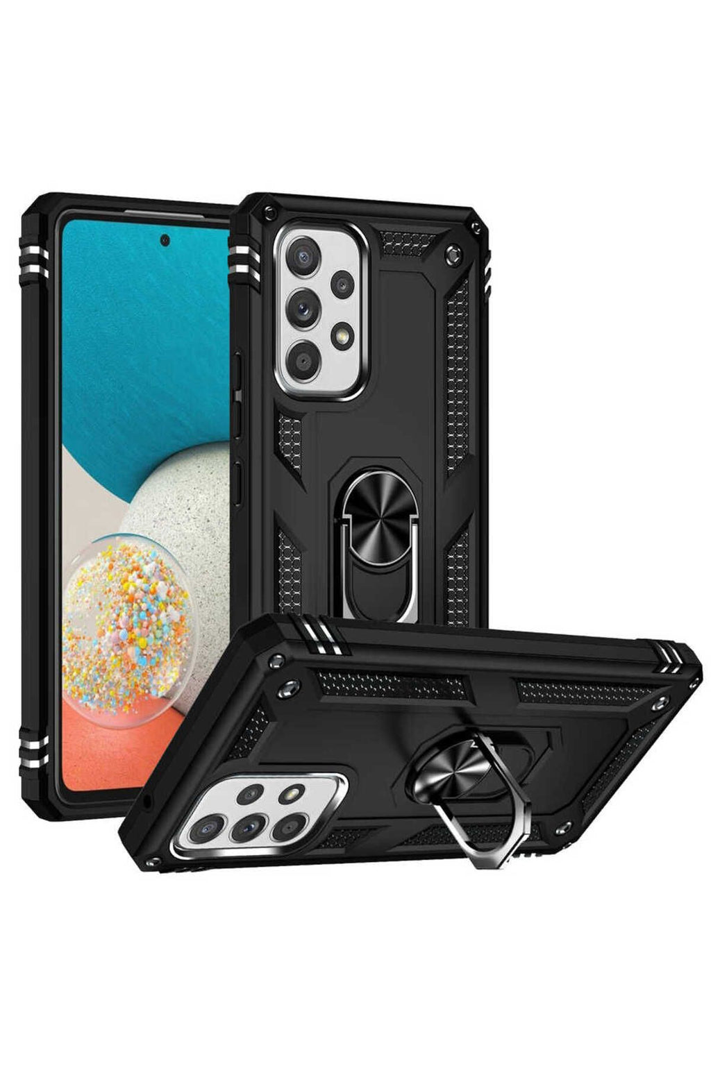 Galaxy A53 5G Kılıf Zore Vega Kapak - Siyah